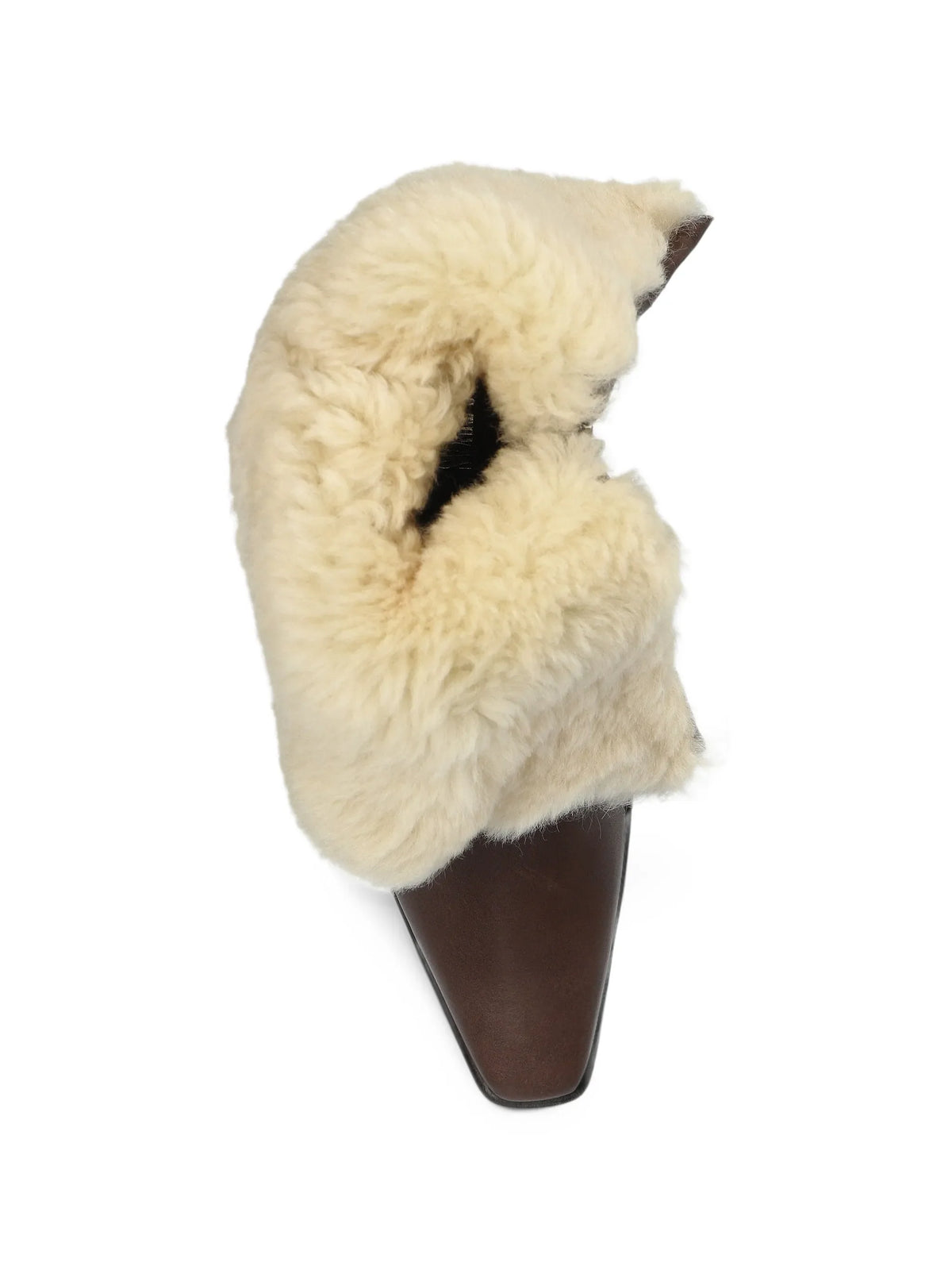 Paris Texas - Bettina Shearling-trim Ankle Boots
