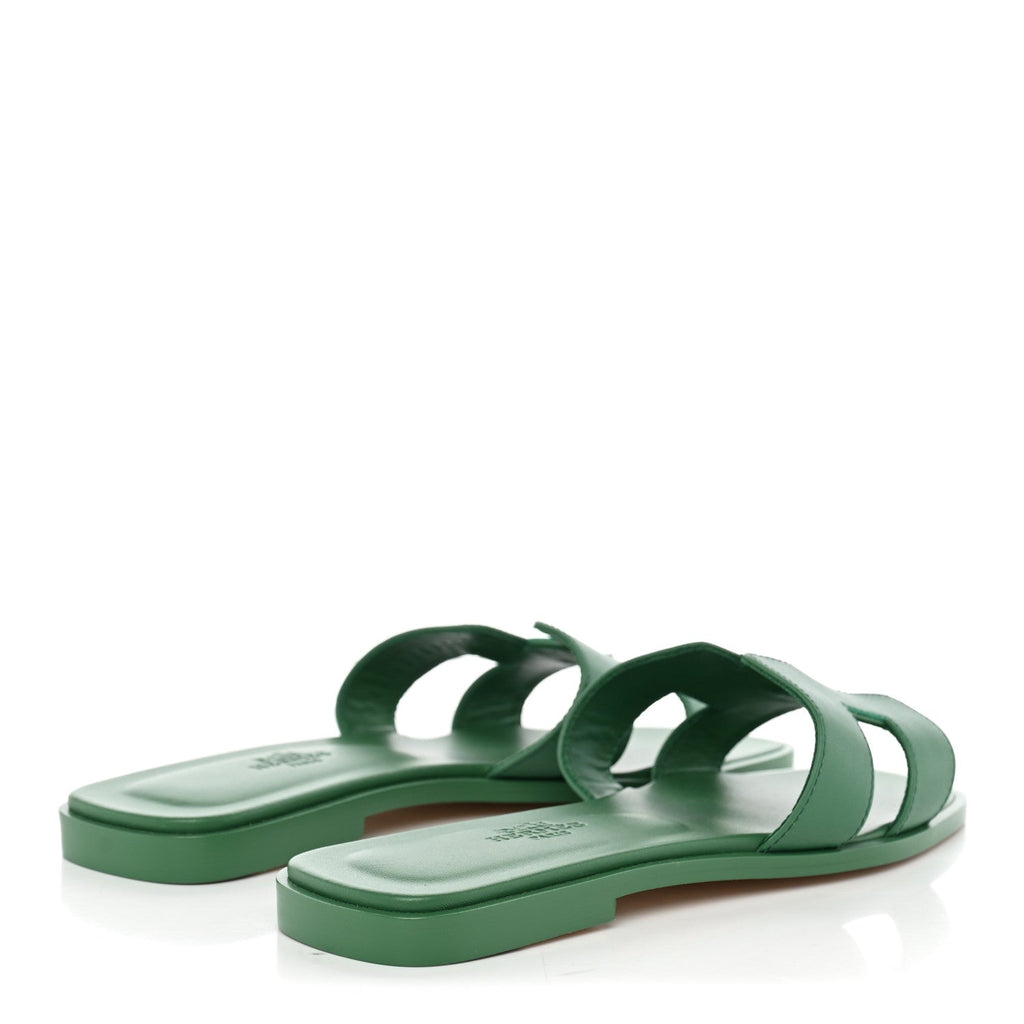 Hermès - Calfskin Oran Sandals