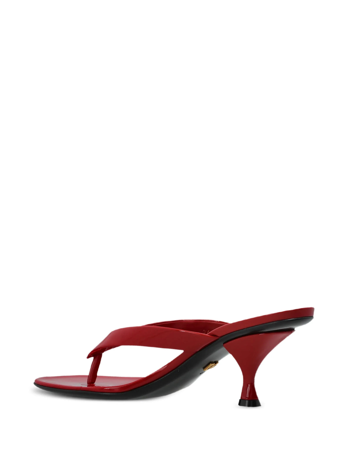 Dolce & Gabbana - DG Logo Patent Leather Sandals