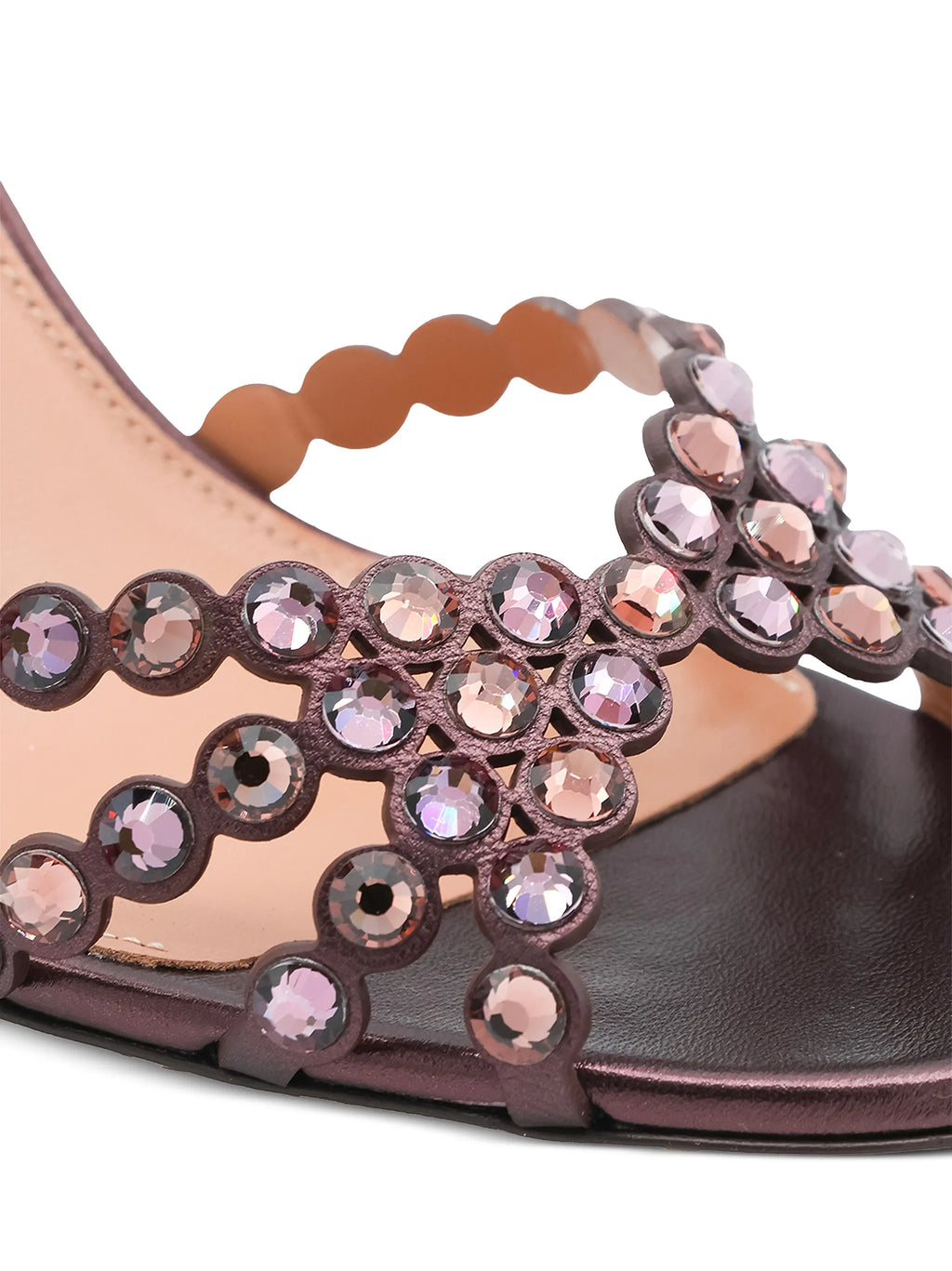 Aquazzura - Tequila Crystal-embellished Sandals