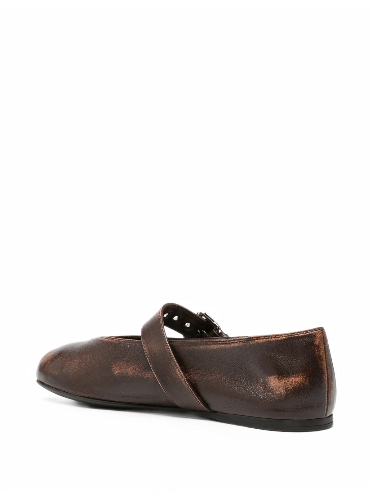 Miu Miu - Buckle-strap Ballet Flats