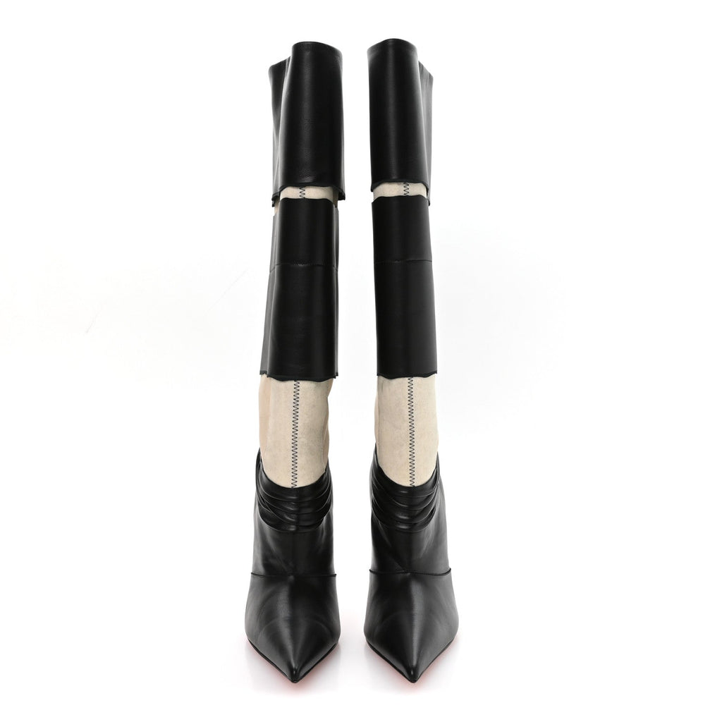 Christian Louboutin - X MAISON MARGIELA Nappa Calfskin Xrismarteen 100 Knee High Boots