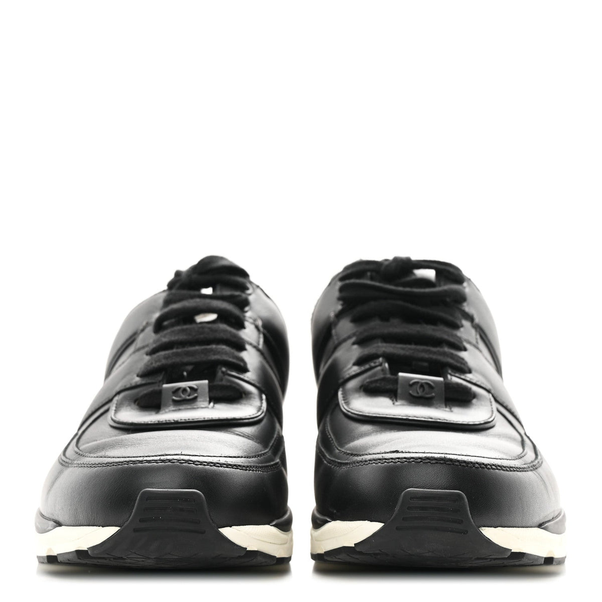 Chanel - Calfskin Tweed CC Sneakers