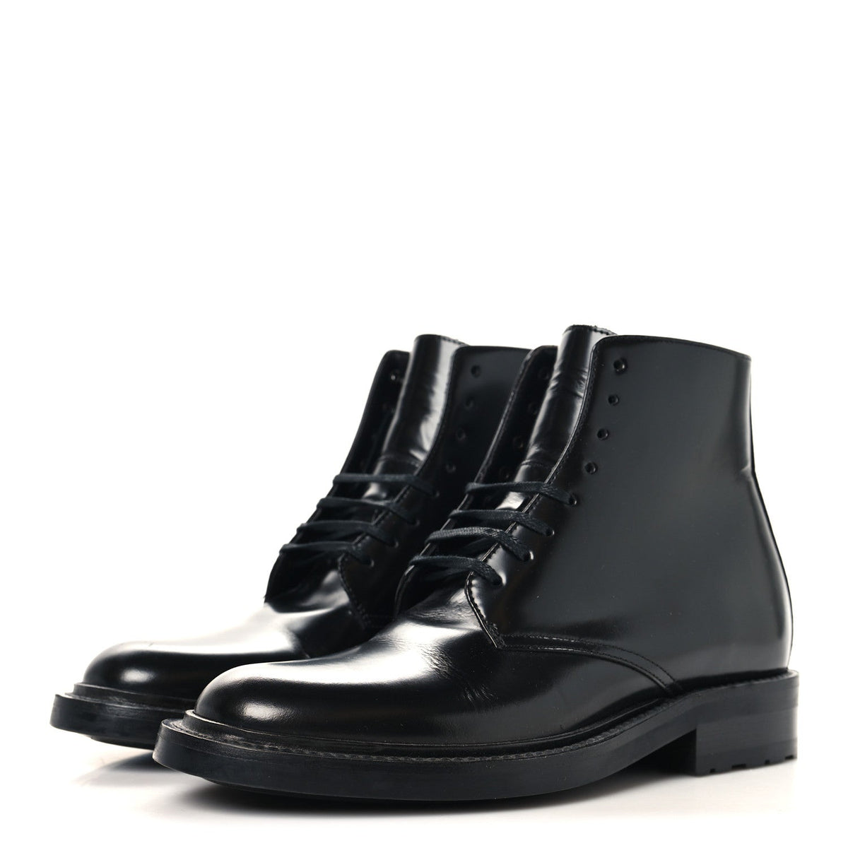 Saint Laurent - Calfskin Army Combat Boots