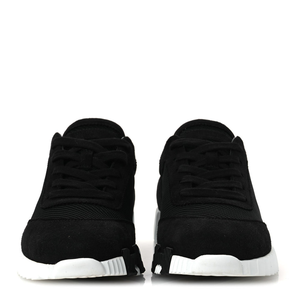 Hermès - Textured Mesh Suede Goatskin Bouncing Sneakers