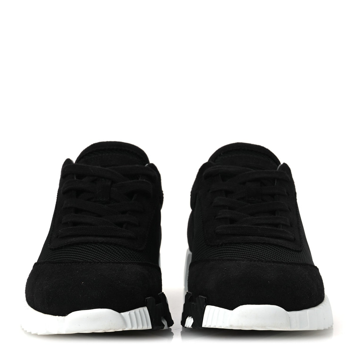 Hermès - Textured Mesh Suede Goatskin Bouncing Sneakers