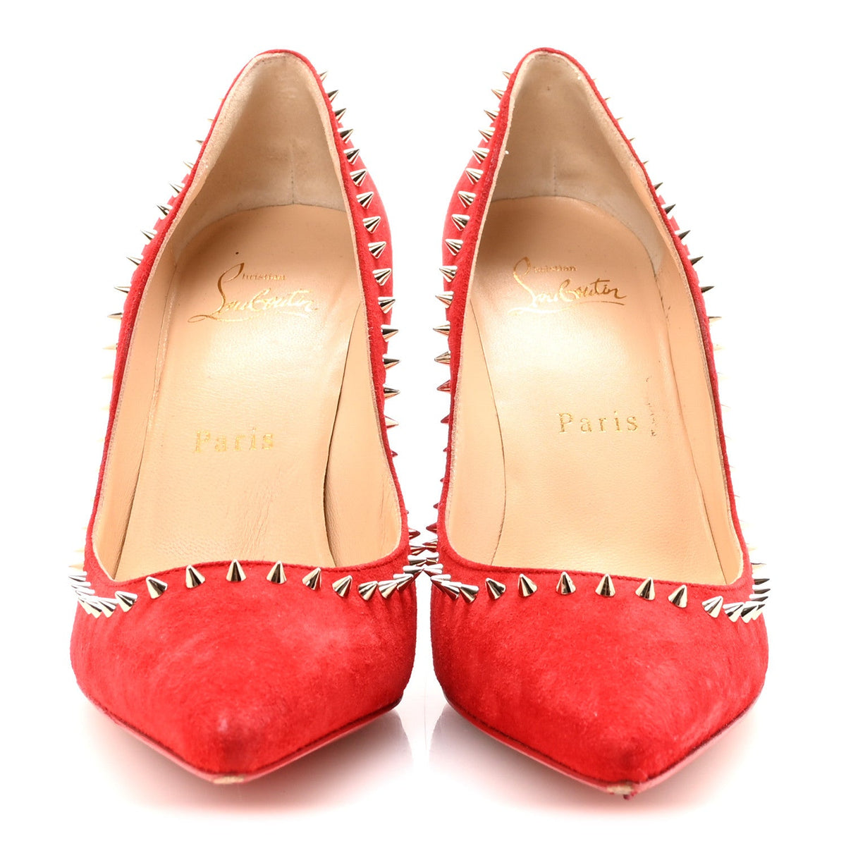 Christian Louboutin - Veau Velours Anjalina 85 Pumps