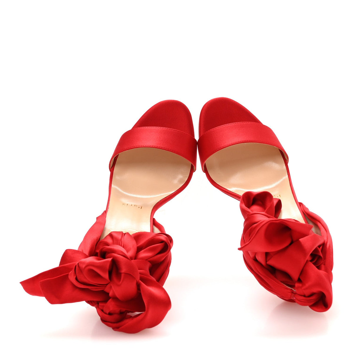Christian Louboutin - Crepe Satin Du Desert 100 Sandal