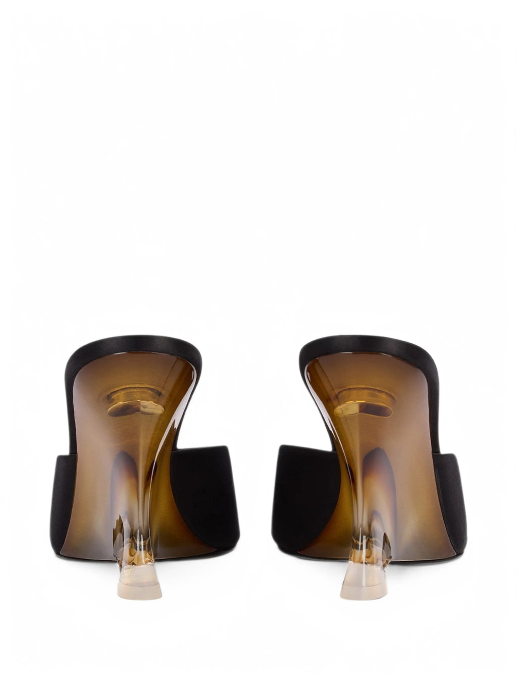 Balmain - Satin Wedge Mules