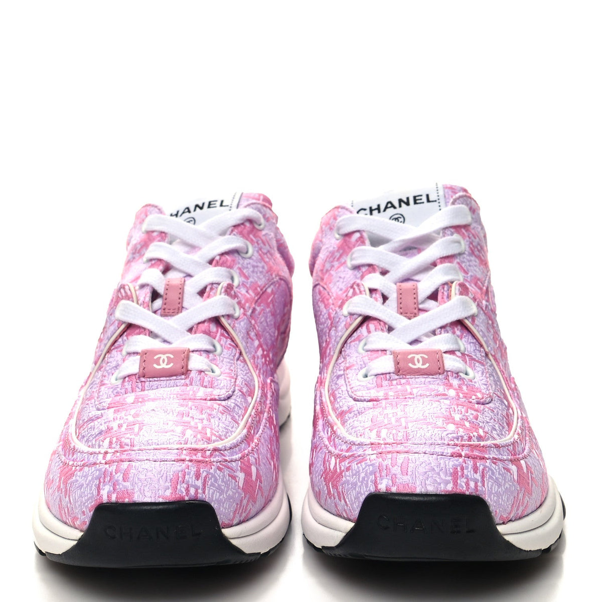 Chanel - Tweed CC Sneakers