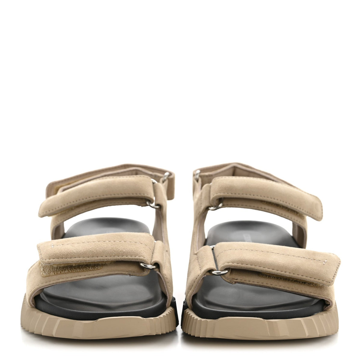 Hermès - Suede Goatskin Junior Sandals