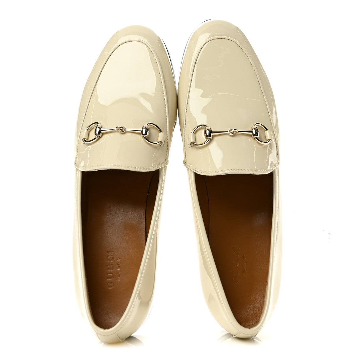 Gucci - Patent Jordaan Loafers