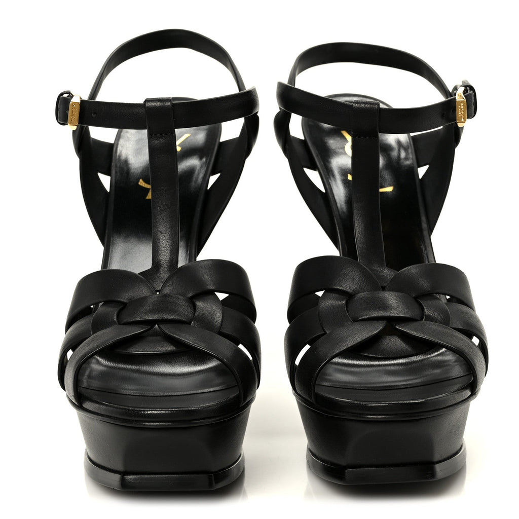 Saint Laurent - Calfskin Tribute 105 Platform Sandals