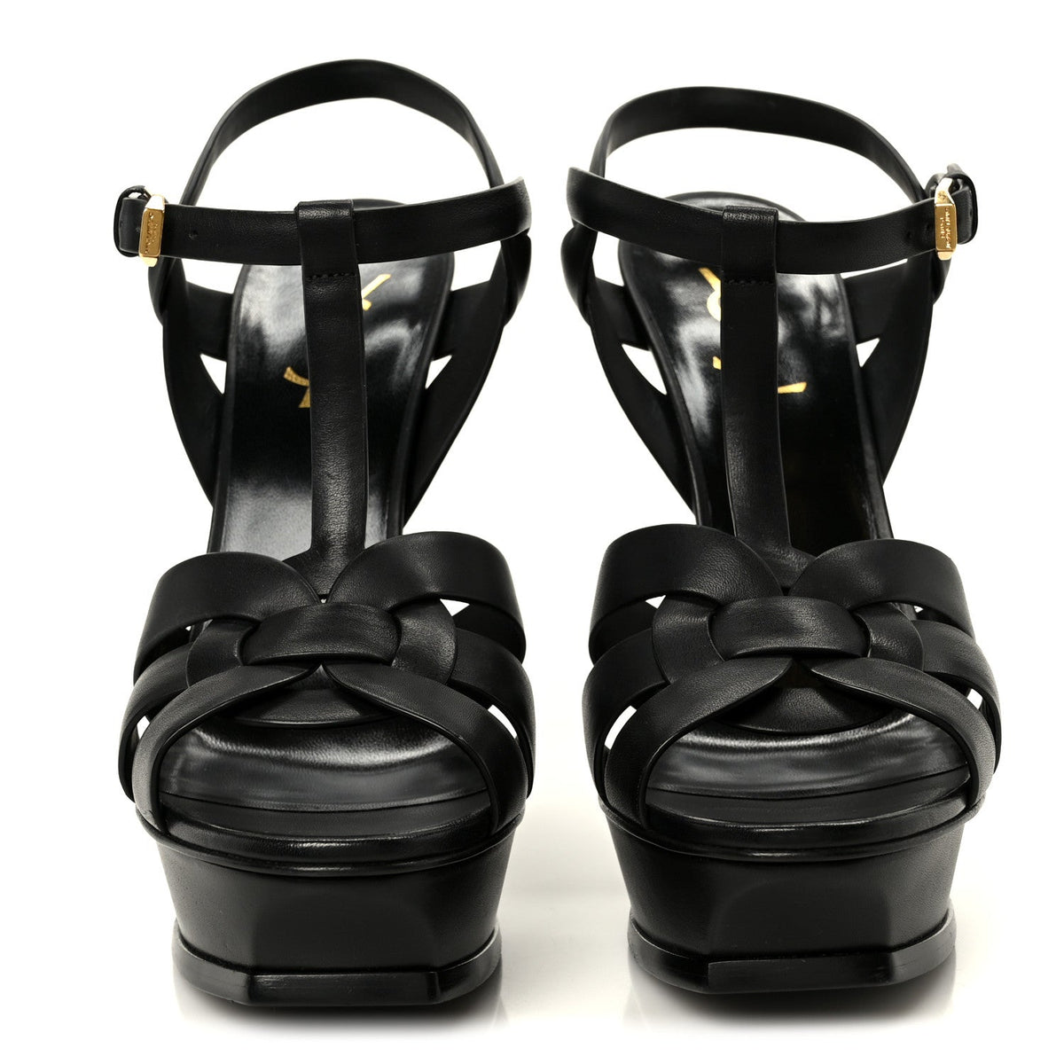 Saint Laurent - Calfskin Tribute 105 Platform Sandals