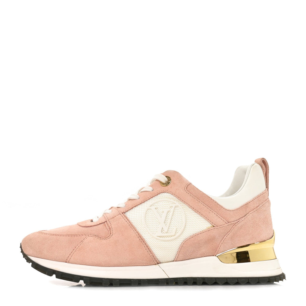 Louis Vuitton - Suede Calfskin Run Away Sneakers