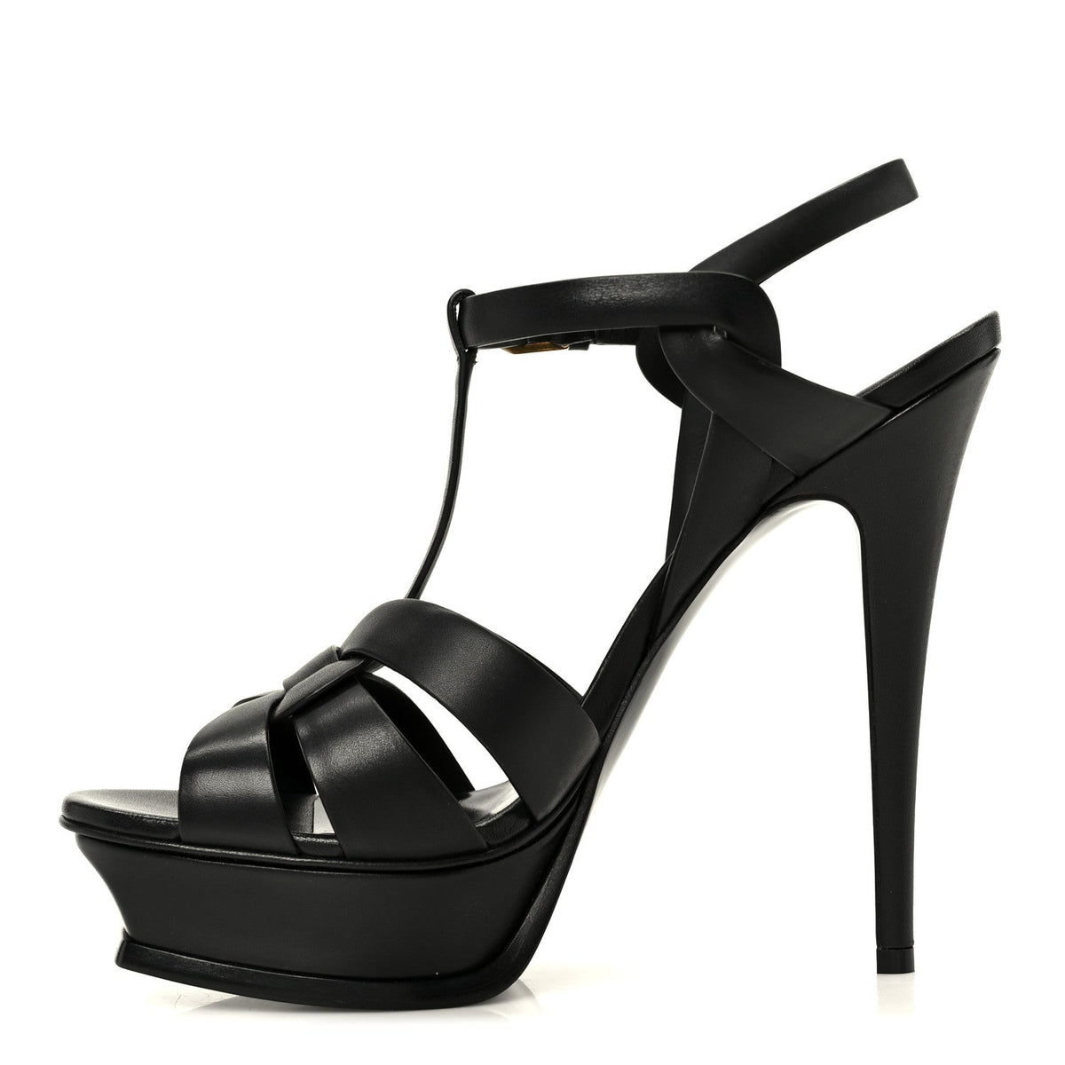 Saint Laurent - Calfskin Tribute 105 Platform Sandals