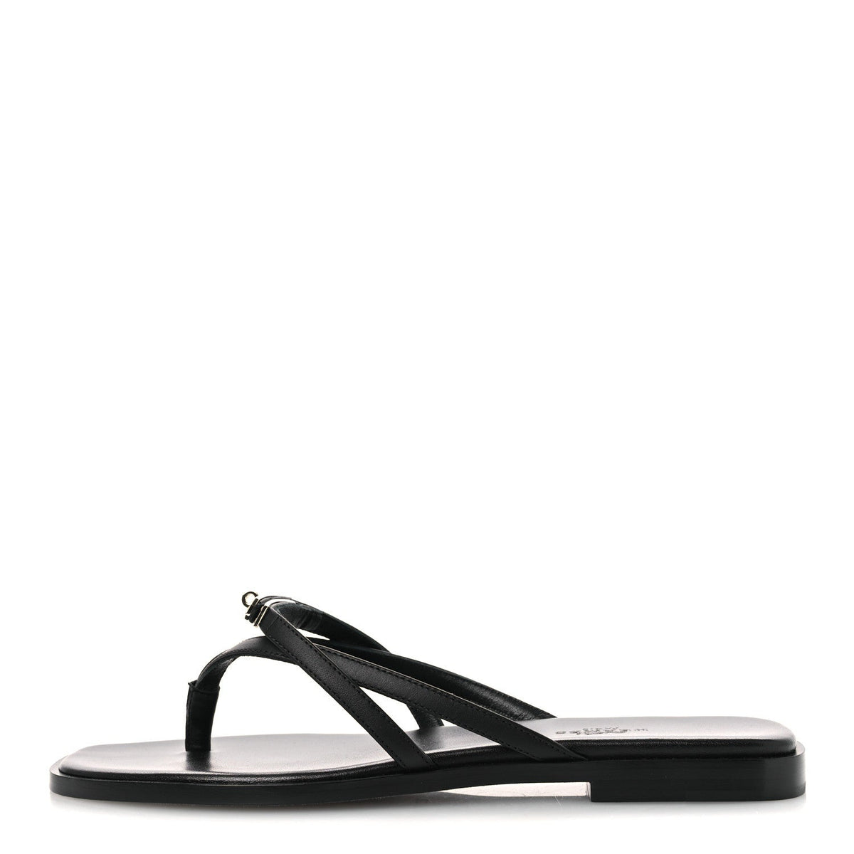 Hermès - Calfskin Miss Sandals