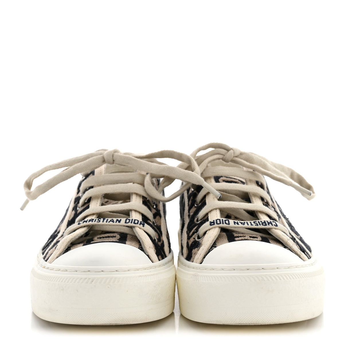 Dior - Canvas Oblique Walk’N’Dior Low Top Sneakers