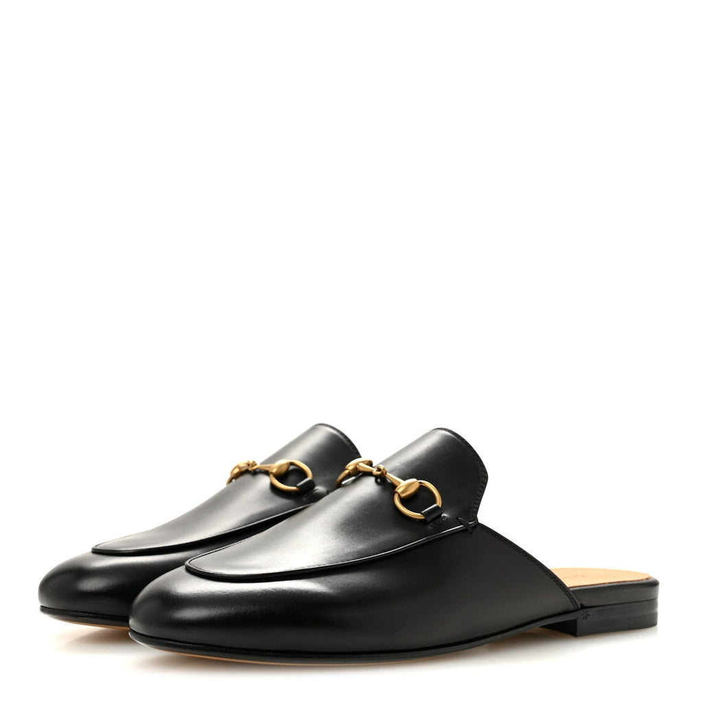 Gucci - Calfskin Princetown Slippers