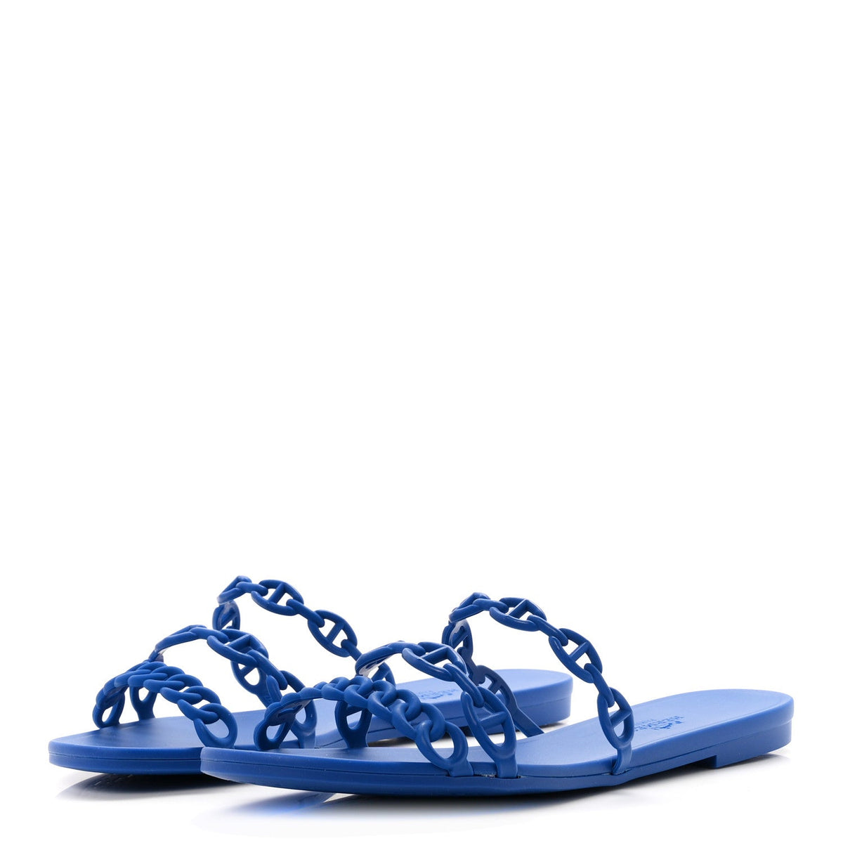 Hermès - Rubber Chaine D’Ancre Rivage Sandals