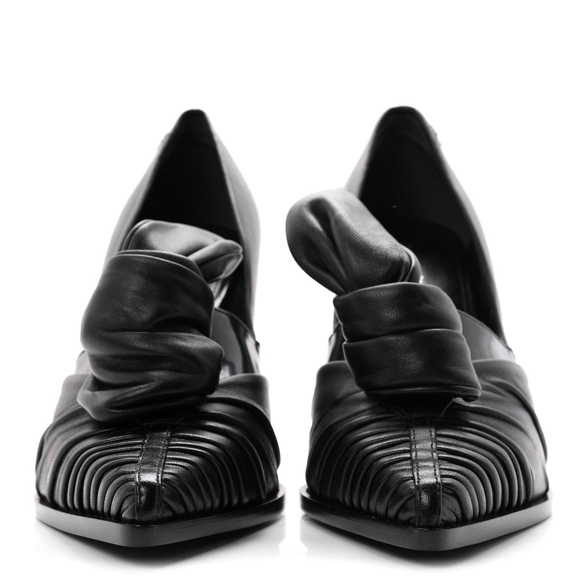 Louis Vuitton - Calfskin Knot Pumps