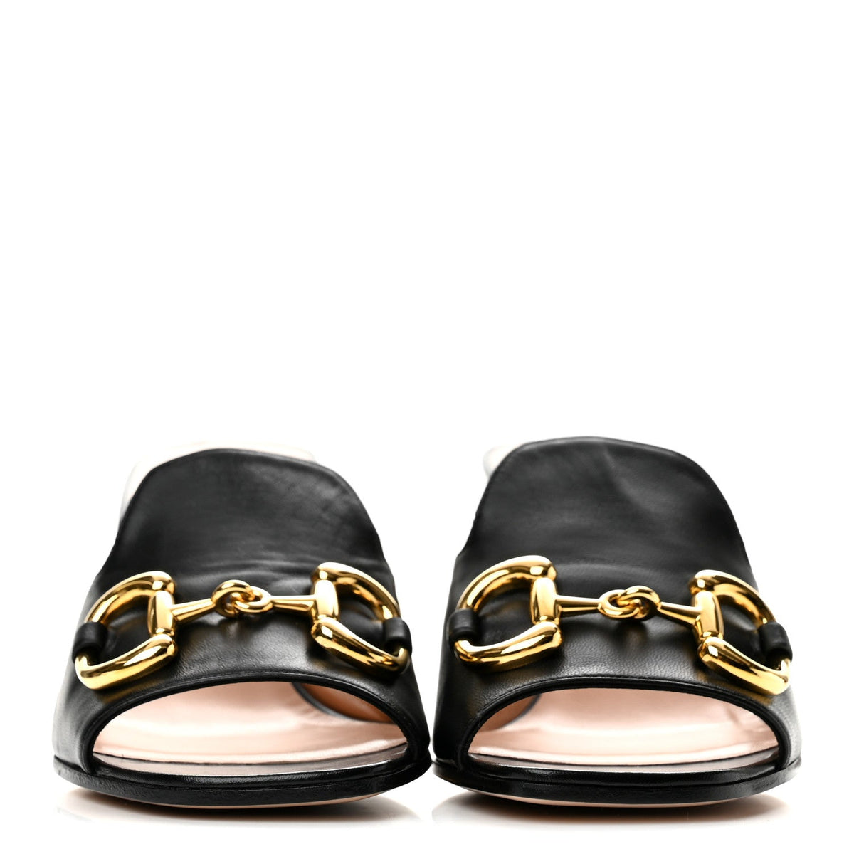 Gucci - Nappa Horsebit 75mm Slide Sandals