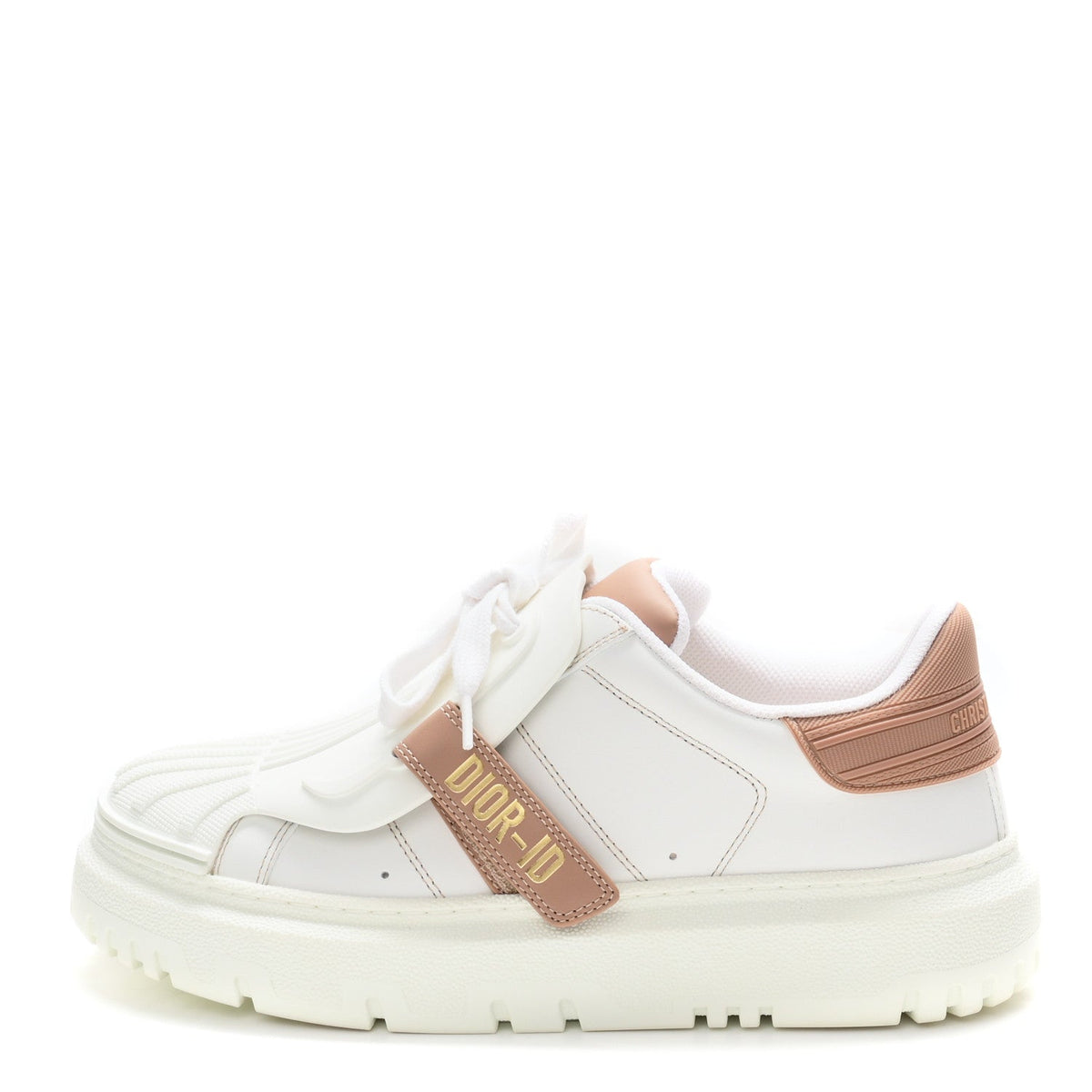 Dior - Calfskin Bi-Color Dior-ID Platform Sneakers