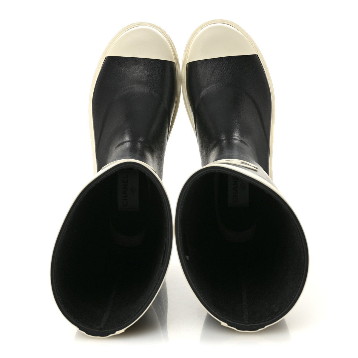 Chanel - Caoutchouk CC High Boots