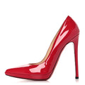 Christian Louboutin - Patent Pigalle Plato 120 Pumps
