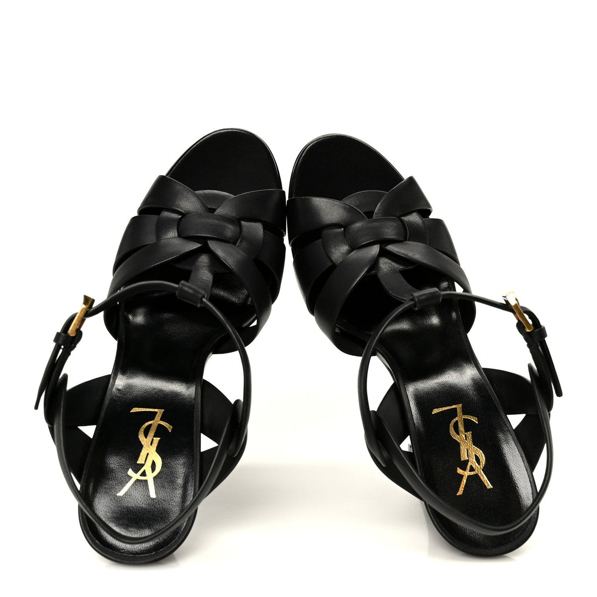 Saint Laurent - Calfskin Tribute 105 Platform Sandals