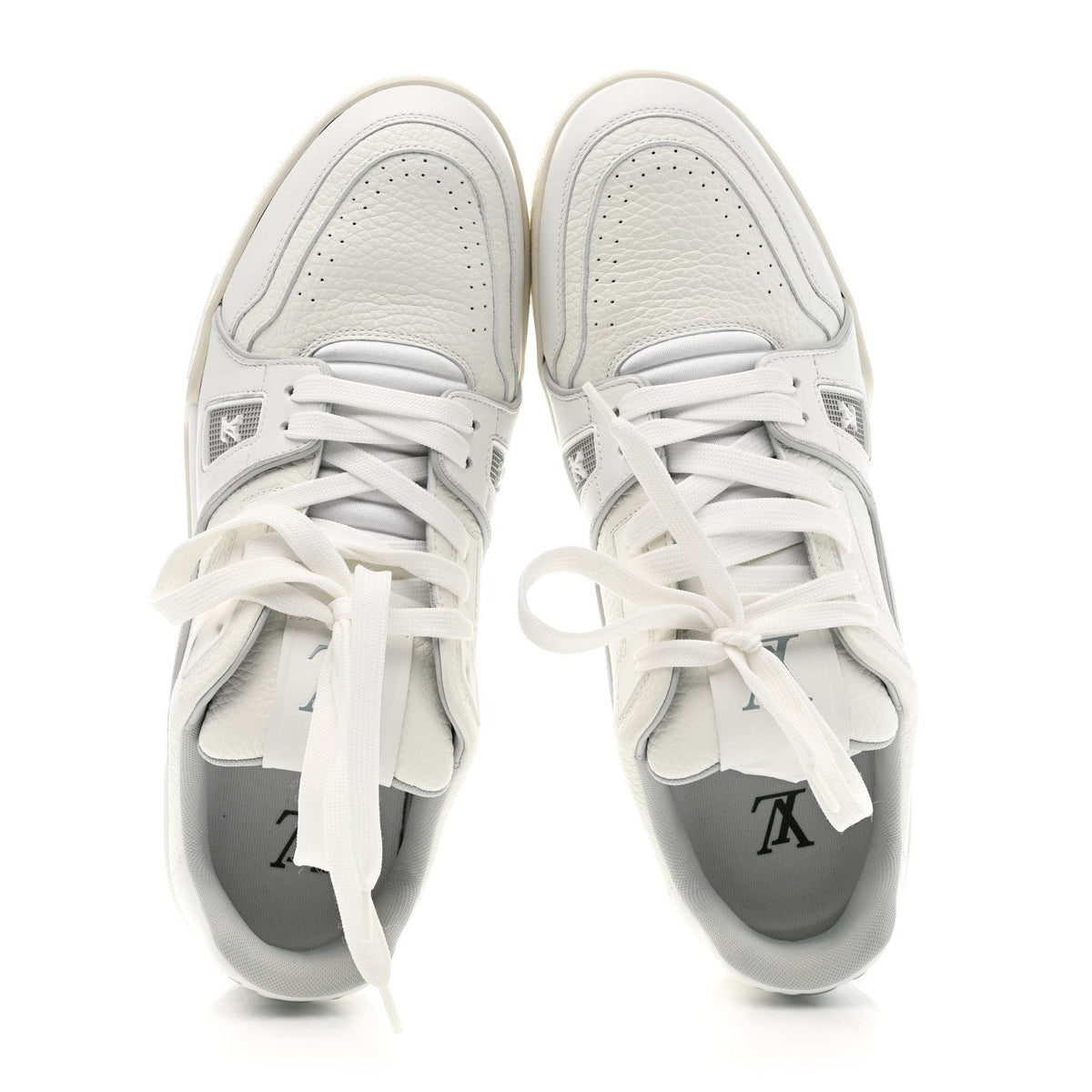 Louis Vuitton - Calfskin LV Trainer Sneakers 9 White
