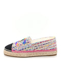 Chanel - Cotton Tweed Grosgrain CC Espadrilles