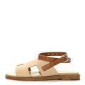 Hermès - Suede Goatskin Calfskin Genius Sandals