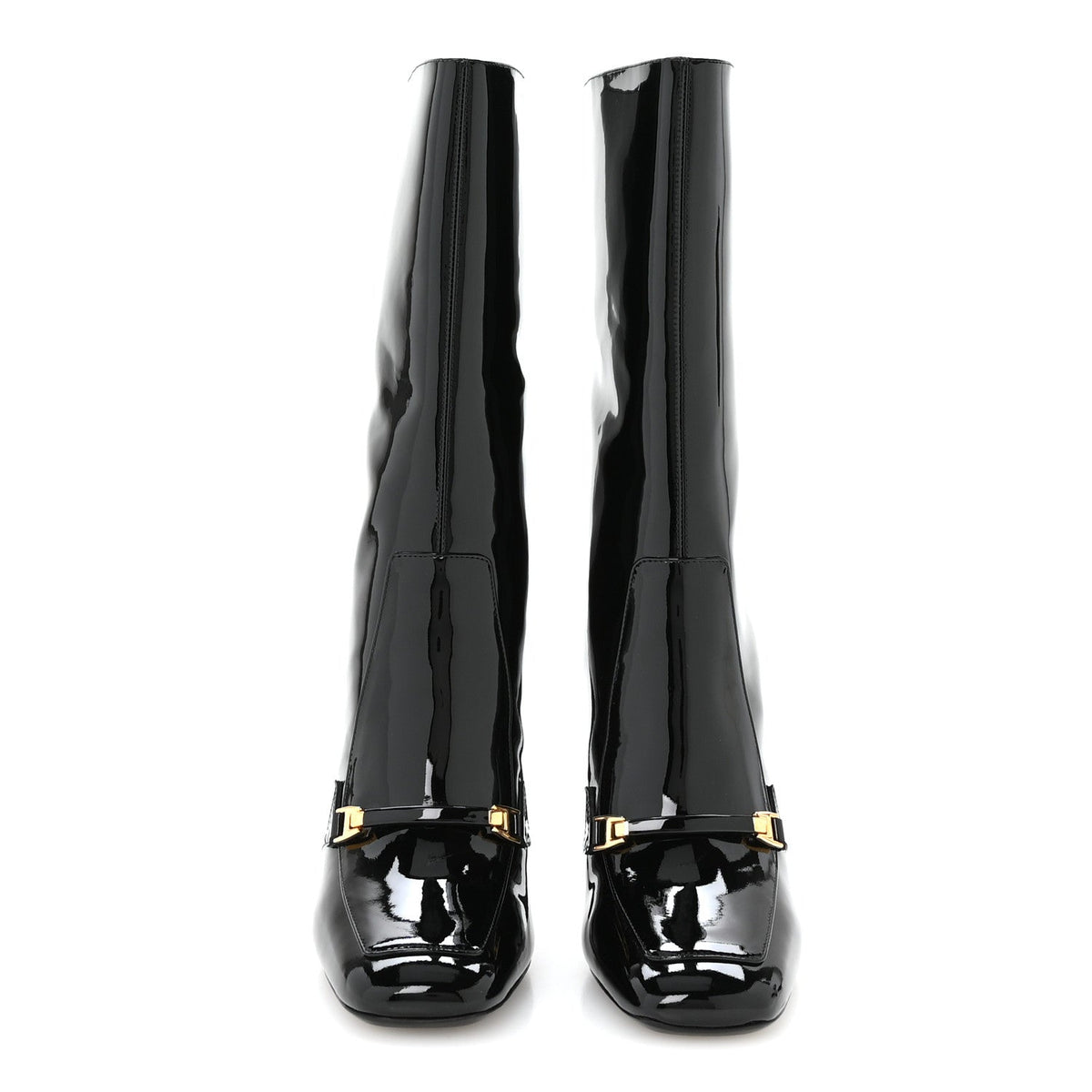 Saint Laurent - Vernice Grupy Lala 105 Boots