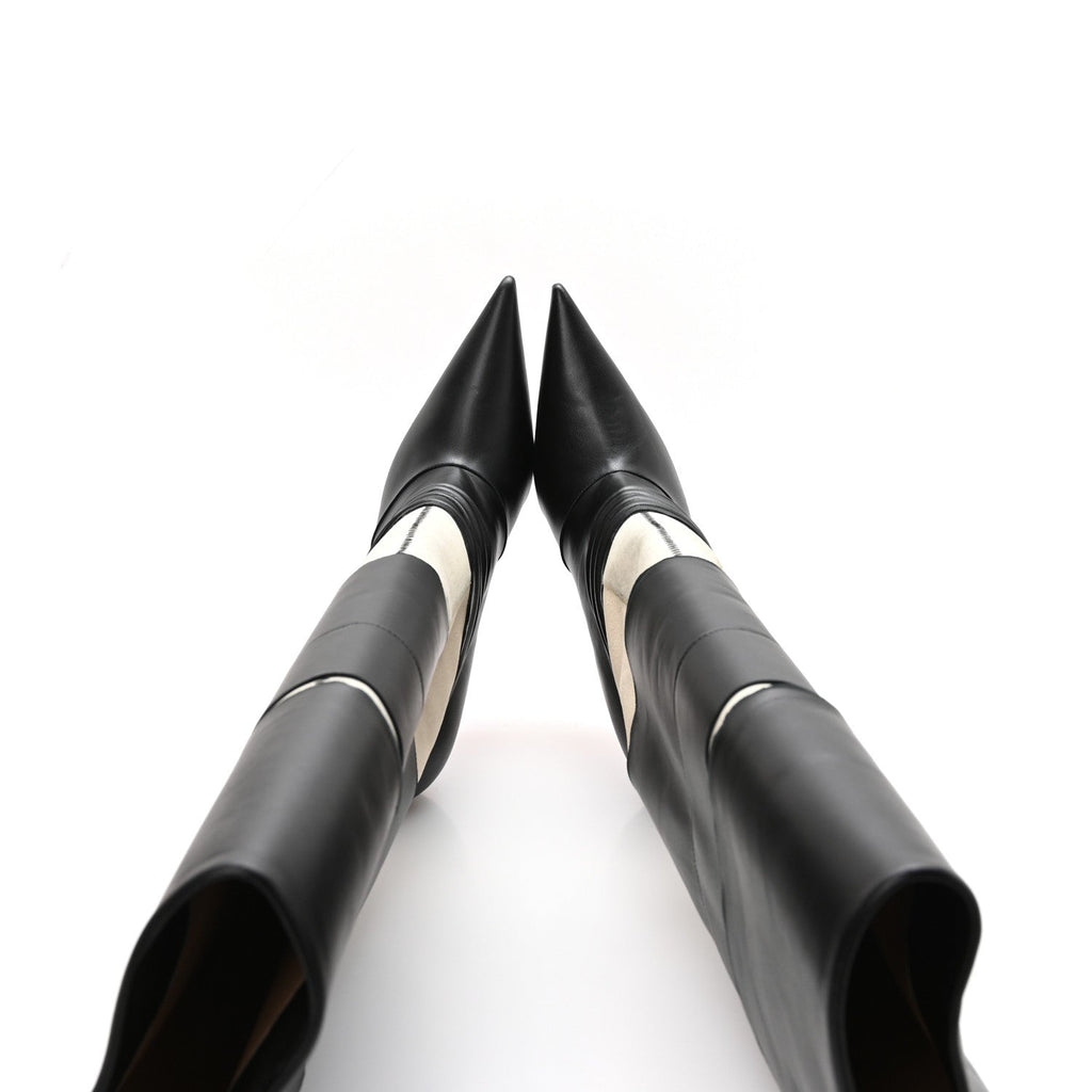 Christian Louboutin - X MAISON MARGIELA Nappa Calfskin Xrismarteen 100 Knee High Boots