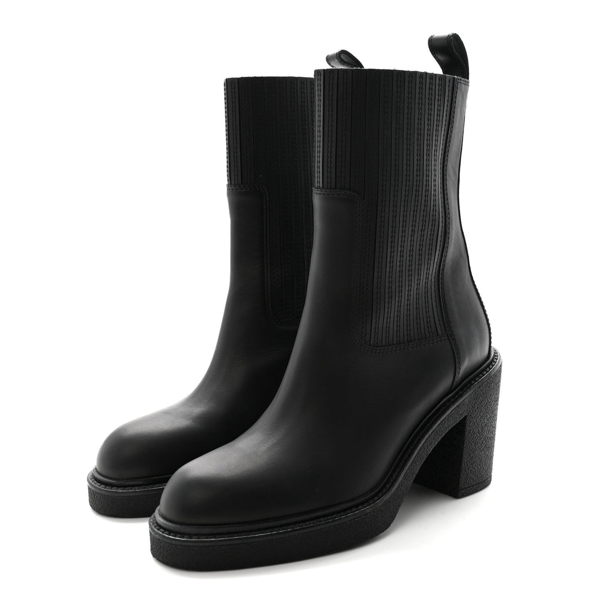 Hermès - Calfskin Donia 70 Ankle Boots