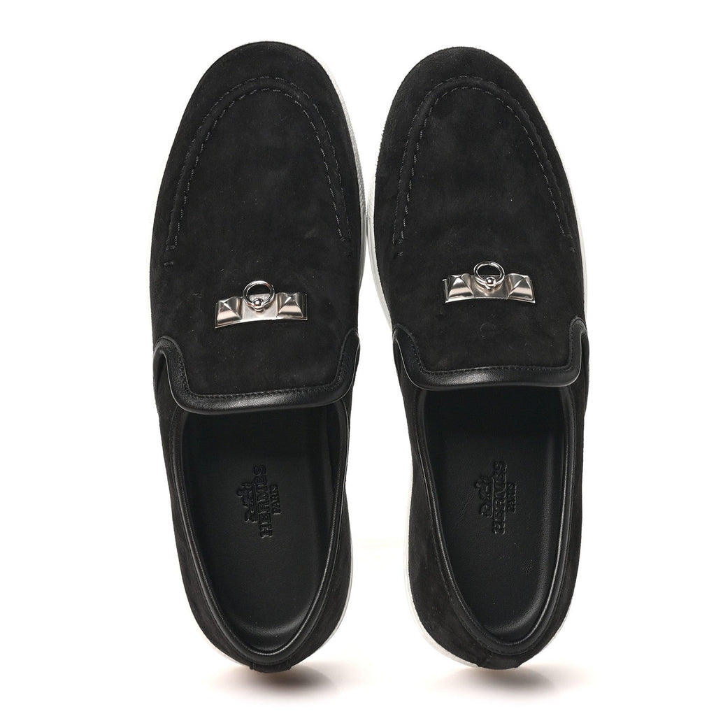 Hermès - Suede Goatskin Nappa Jour Loafers