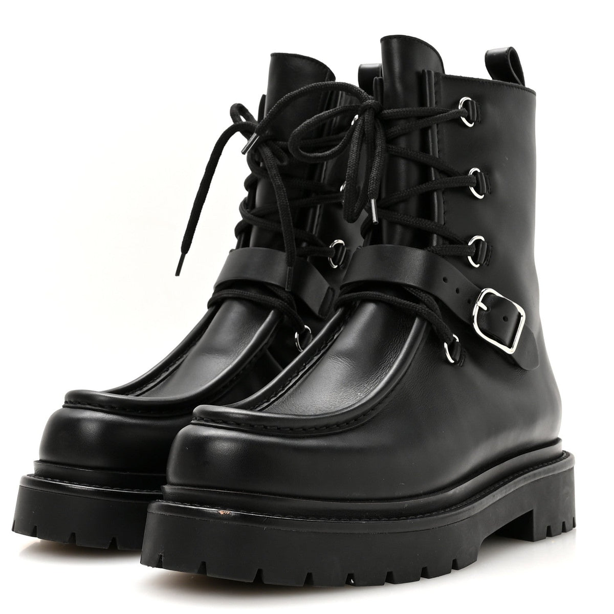 Hermès - Calfskin Land Ankle Boots