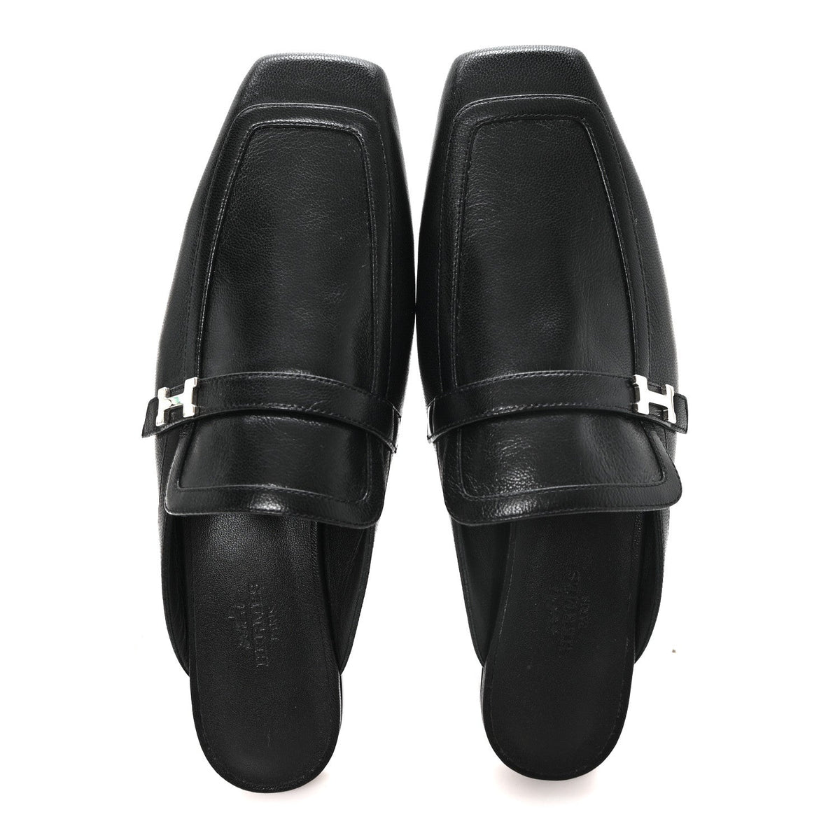 Hermès - Goatskin Groupie Mules