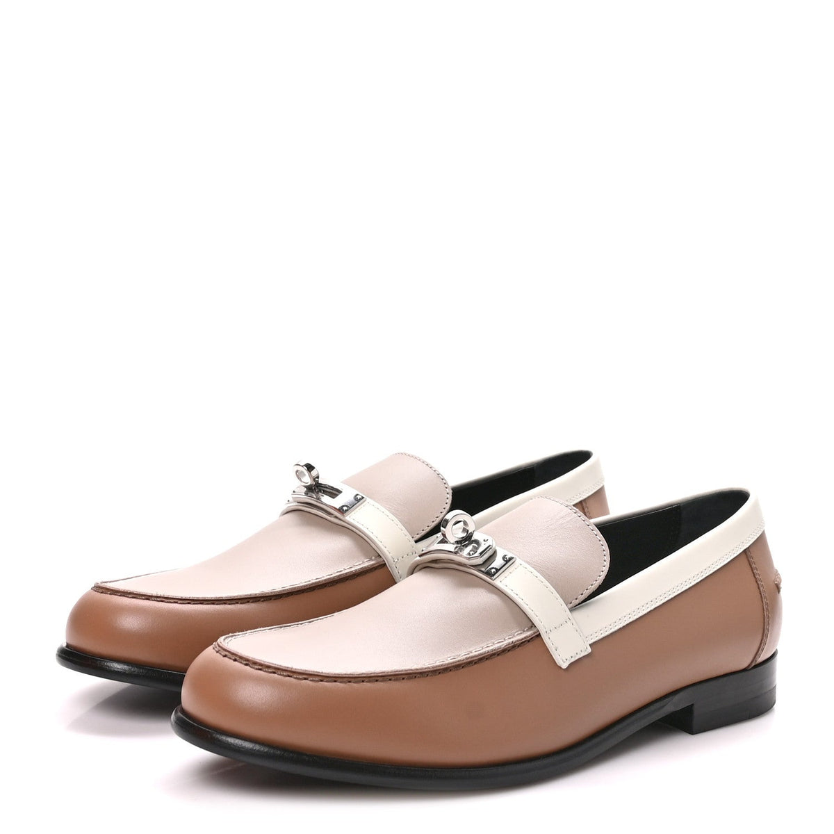 Hermès - Calfskin Destin Loafers