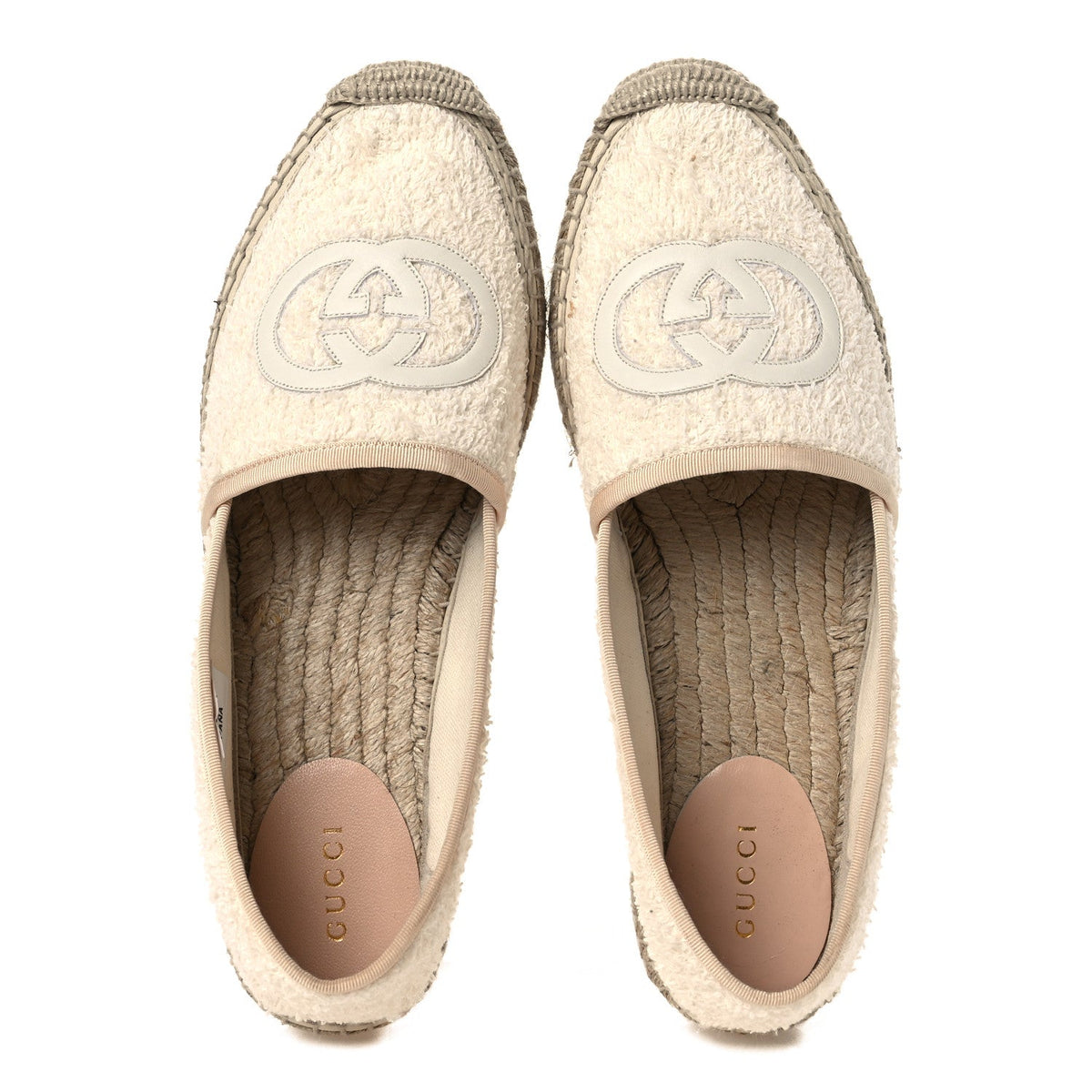 Gucci - Terry Cloth Interlocking G Espadrilles
