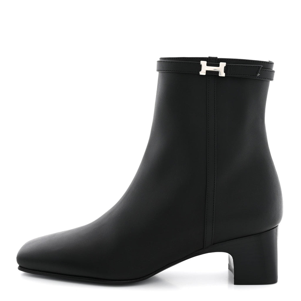 Hermès - Calfskin Hommage Ankle Boots