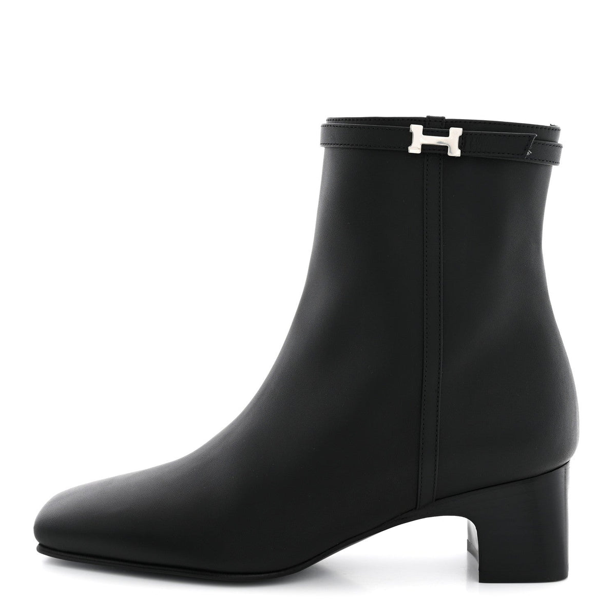Hermès - Calfskin Hommage Ankle Boots