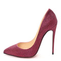 Christian Louboutin - Glitter Tisse Pigalle Follies 120 Pumps