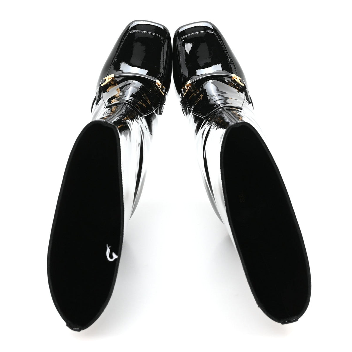 Saint Laurent - Vernice Grupy Lala 105 Boots