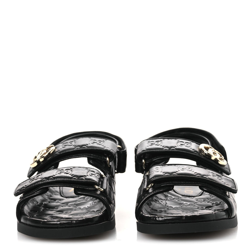 Gucci - Guccissima GG Embossed Sandals