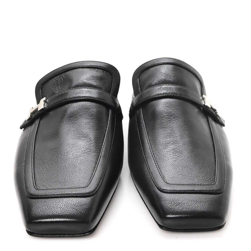 Hermès - Goatskin Groupie Mules