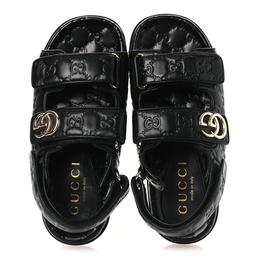 Gucci - Guccissima GG Embossed Sandals