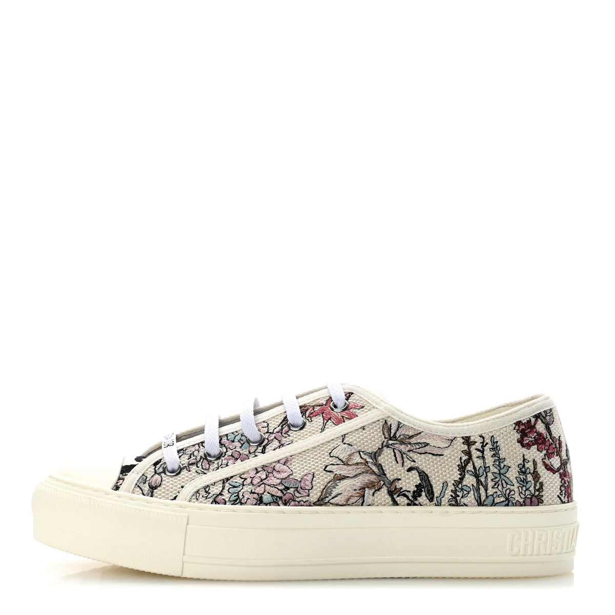 Dior - Canvas Embroidered Walk’N’Dior Low Top Sneakers