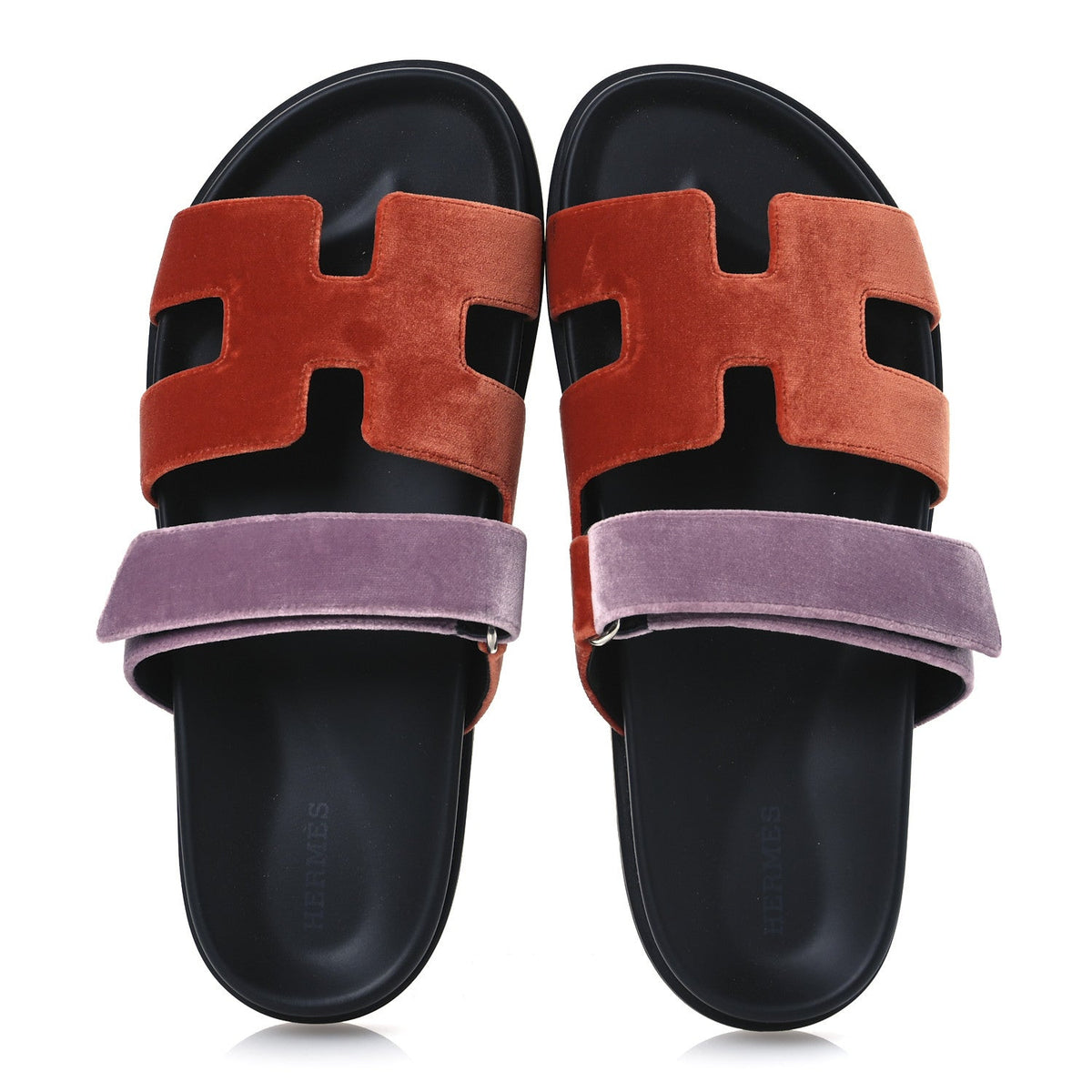 Hermès - Velvet Chypre Sandals